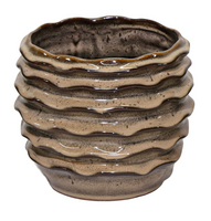 Pot golf boheme d19h15cm bruin