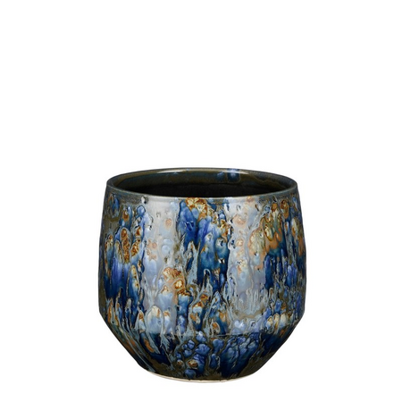 Pot harris d20h18cm blauw