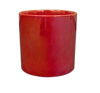 Pot jille d16h15cm rood