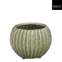 Pot jovi d12.5h9.5cm groen