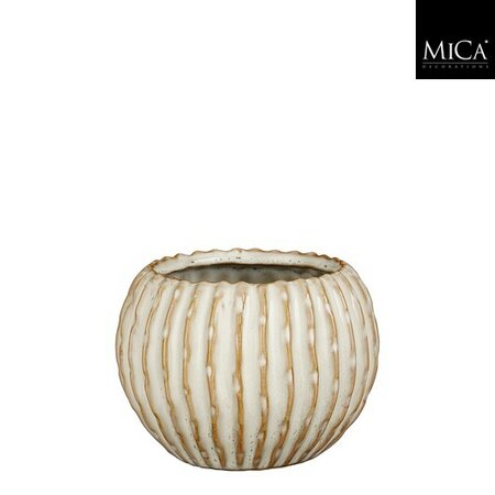 Pot jovi d12.5h9.5cm wit