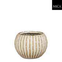 Pot jovi d12.5h9.5cm wit