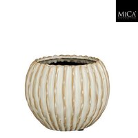 Pot jovi d16.5h13.5cm wit