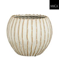 Pot jovi d22h17.5cm wit