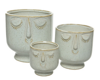 Pot keramiek l11.5b11.5h11cm wt