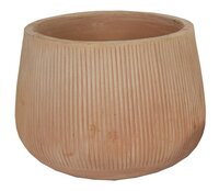 Pot ketel vert rib d22h18 whitewash S