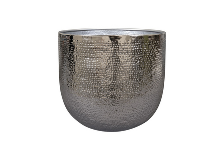 Pot kristy d25h24cm zilver