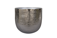 Pot kristy d25h24cm zilver
