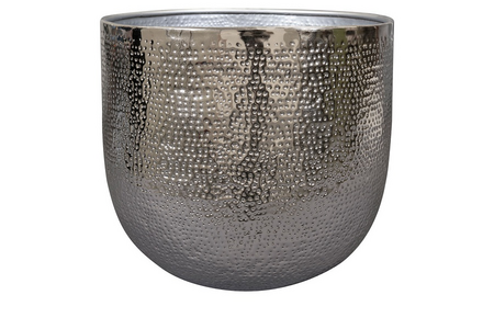Pot kristy d31h29cm zilver