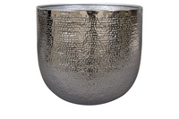 Pot kristy d31h29cm zilver