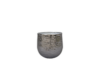 Pot kristy d9h9cm zilver