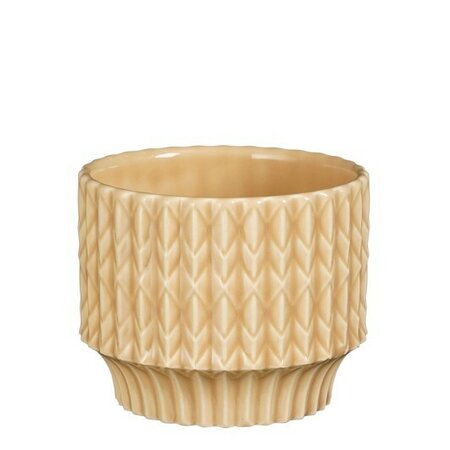 Pot lauria d10.5h9cm l.bruin