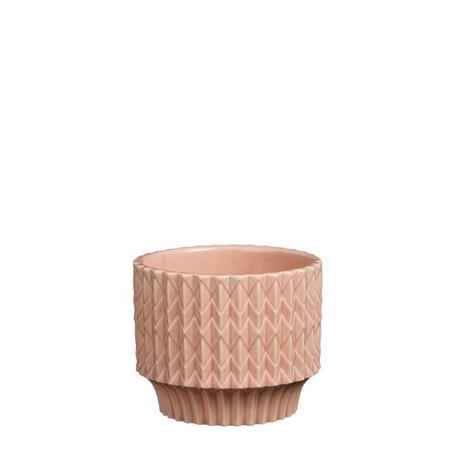 Pot lauria d11h9cm l.roze