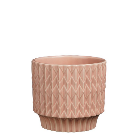 Pot lauria d14h13cm l.roze