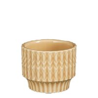 Pot lauria d7.5h6cm l.bruin