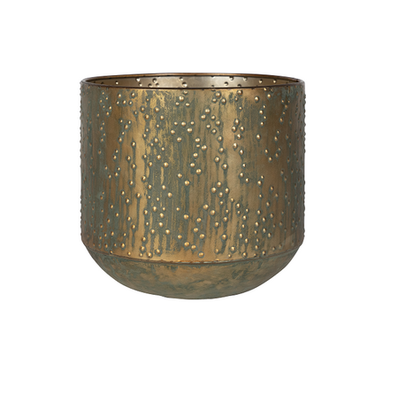 Pot lian d15h16cm koper