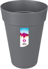 Pot loft urban ro hoog d28cm antraciet - afbeelding 1