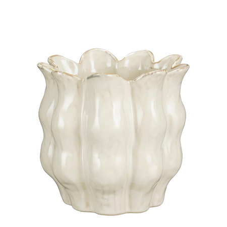 Pot lola d20h19cm off white