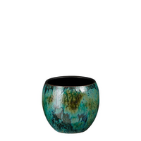Pot loren d17h16cm blauw
