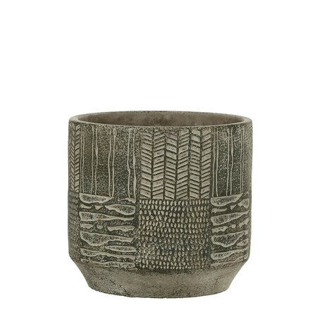 Pot lynn d17h16cm groen - Mica