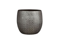 Pot madeira d23h23cm zilver