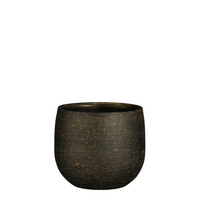 Pot marcus d14h12cm metalliek