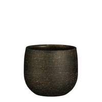 Pot marcus d16h14cm metalliek