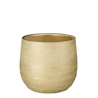 Pot marcus d21h19cm champagne