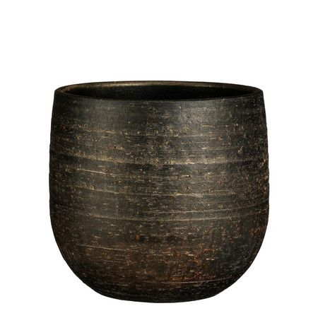 Pot marcus d21h19cm metalliek