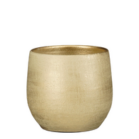 Pot marcus d24h22cm champagne