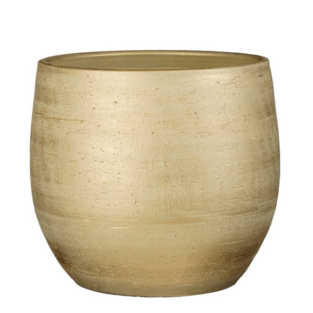 Pot marcus d38h34cm champagne