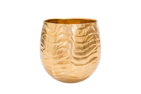 Pot marlie d21h21cm goud