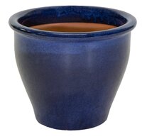 Pot met rand ceria d29h25cm blauw