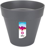 Pot met wielen loft urban rond d50cm antraciet