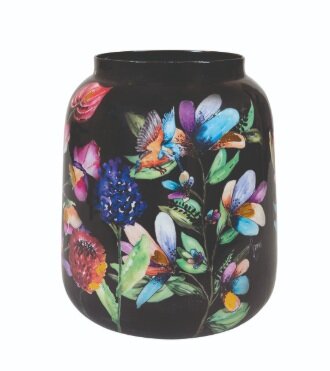 Pot midnight bloom d21h24cm