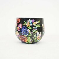 Pot midnight bloom d33h28cm
