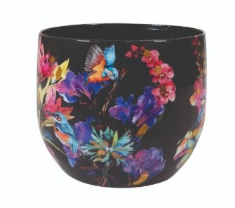 Pot midnight bloom d9h7cm