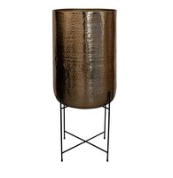 Pot op voet carly d58h129cm gold