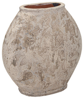 Pot ovaal paco l38b23h50cm oud zand