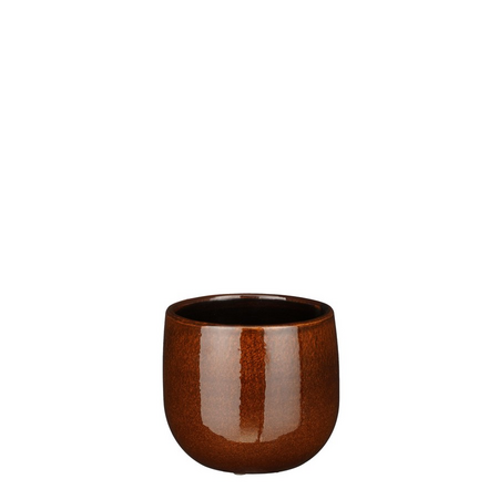Pot pablo d14h12cm bruin