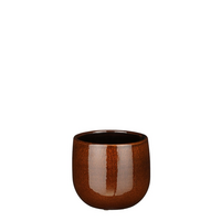 Pot pablo d14h12cm bruin