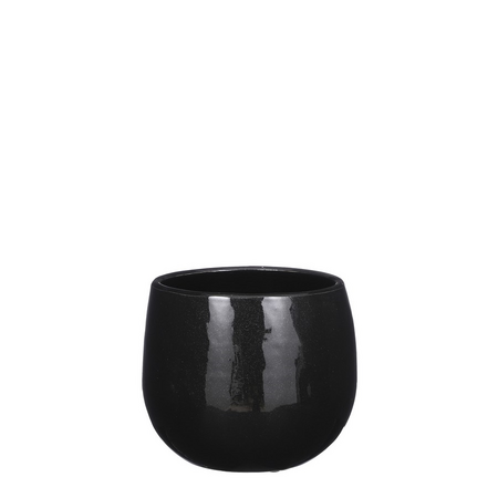 Pot pablo d16h14cm zwart