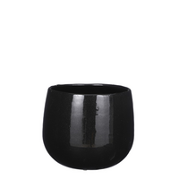 Pot pablo d18h16cm zwart