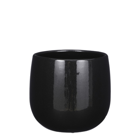 Pot pablo d21h19cm zwart