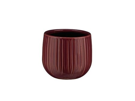 Pot pablo ribbel d14h12cm paars