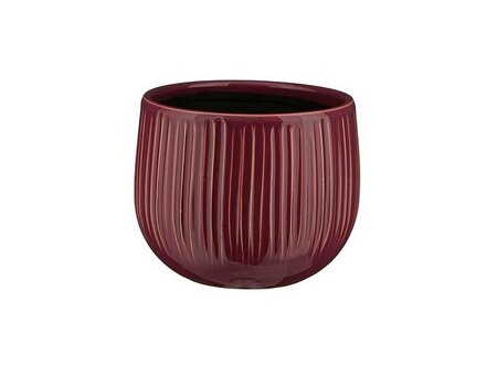 Pot pablo ribbel d16h14cm paars