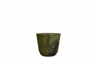 Pot palermo d13h12cm groen