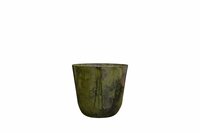 Pot palermo d17h15cm groen