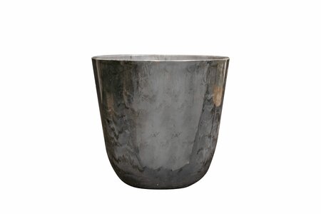 Pot palermo d27h25cm marmergrijs