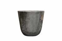 Pot palermo d27h25cm marmergrijs